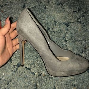 Grey heels